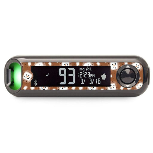 Peelz Hot Cocoa Bayer Contour© Next One Glucometer Peelz/Stickers