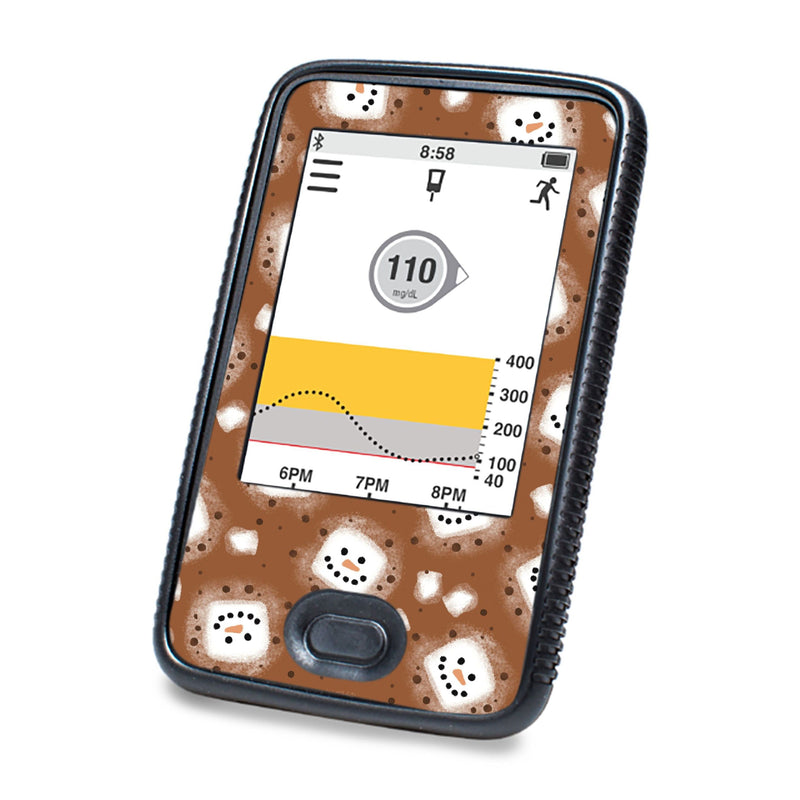 Peelz Hot Cocoa DEXCOM G6 Touchscreen Receiver Peelz/Stickers