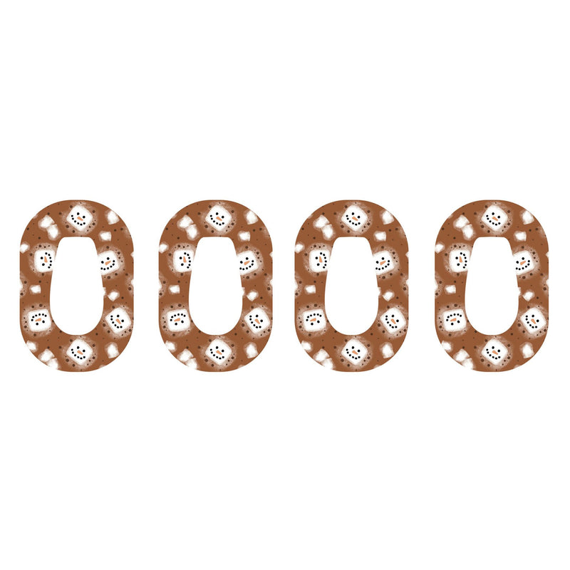 Peelz Hot Cocoa Dexcom G6 Patch Tape - Pump Peelz Patch Medical Tape