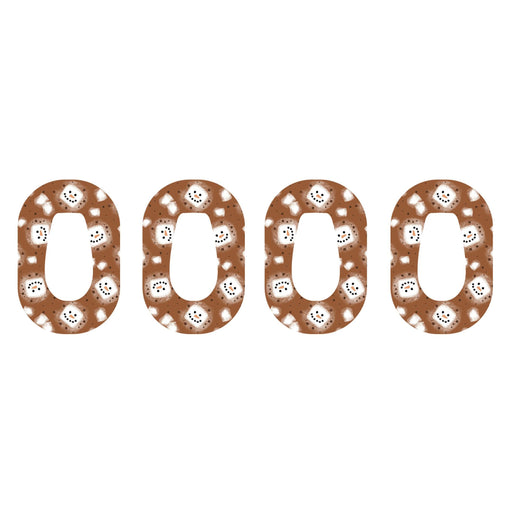 Peelz Hot Cocoa Dexcom G6 Patch Tape - Pump Peelz Patch Medical Tape