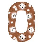 Peelz Hot Cocoa Dexcom G6 Patch Tape - Pump Peelz Patch Medical Tape