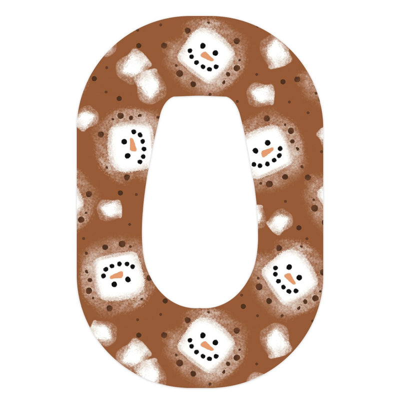 Peelz Hot Cocoa Dexcom G6 Patch Tape - Pump Peelz Patch Medical Tape