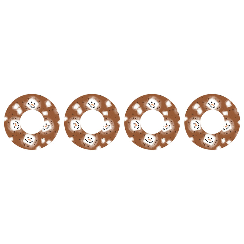Peelz Hot Cocoa Patch  Tape Designed for the FreeStyle Libre 2 Patch Medical Tape
