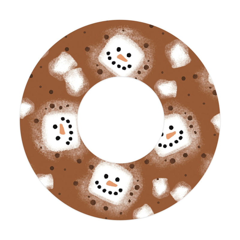 Peelz Hot Cocoa Patch  Tape Designed for the FreeStyle Libre 2 Patch Medical Tape