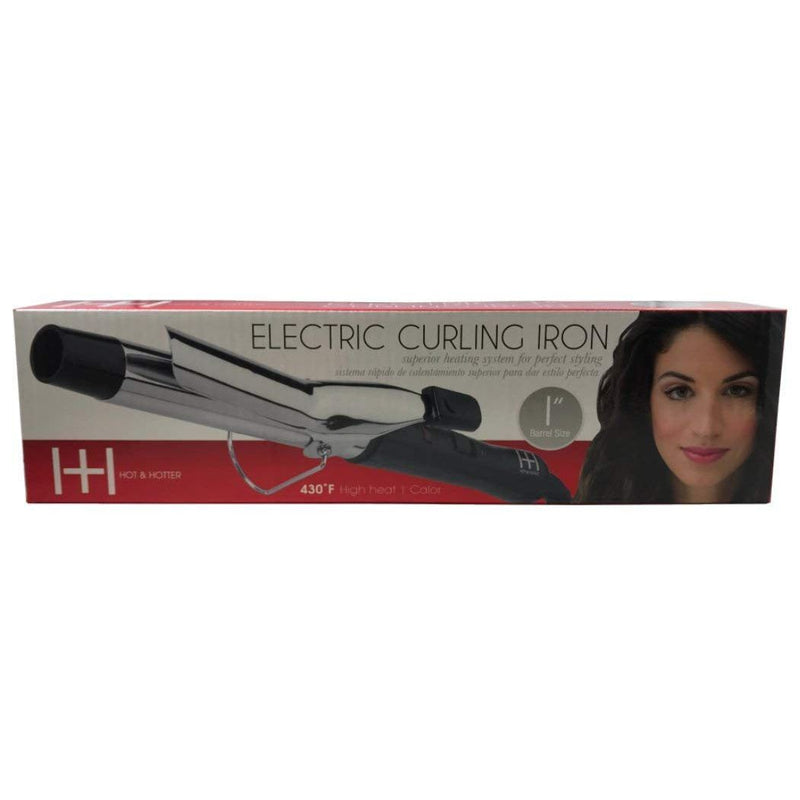 Mill's Beauty Supply Hot & Hotter Electric Curl Iron - 1 in Hair Curling Iron