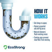 EcoStrong Drain and Fruit Fly Eliminator Drain & Septic > Drain & Fruit Flies