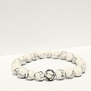 ZAQ Skin & Body Howlite Bracelet - kindness and positive