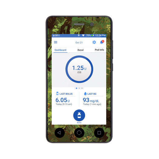 Peelz Hunting Camo Sticker for Omnipod DASH® PDM – Pump Peelz Peelz/Stickers