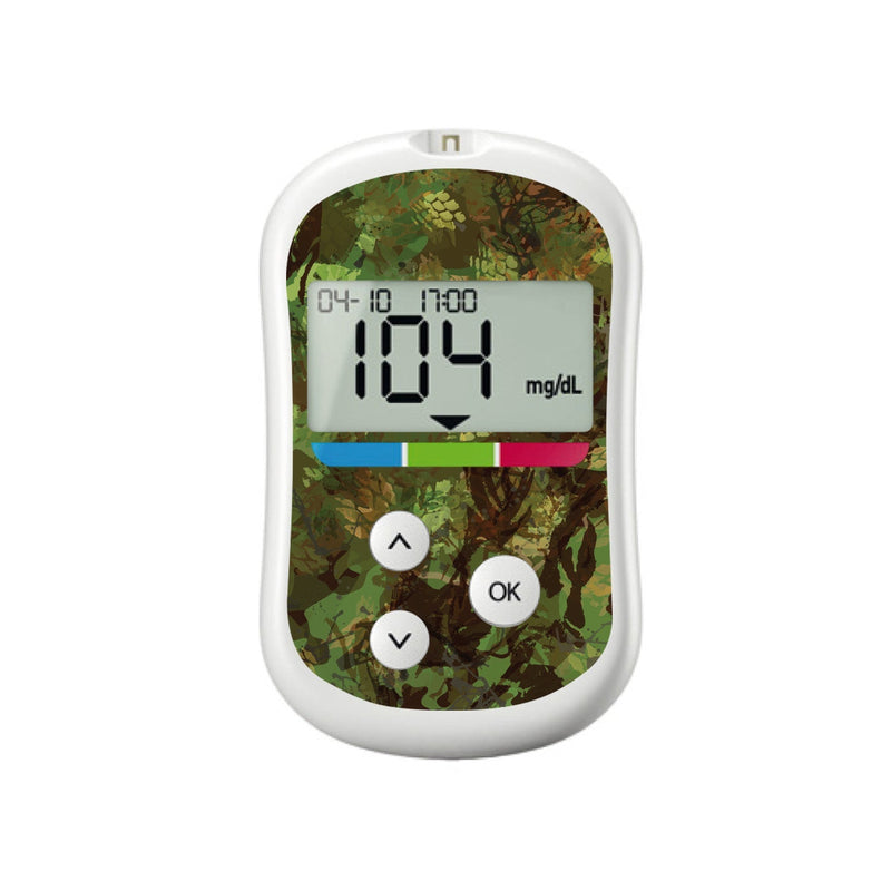 Peelz Hunting Camo OneTouch Verio Flex Glucometer Peelz/Stickers