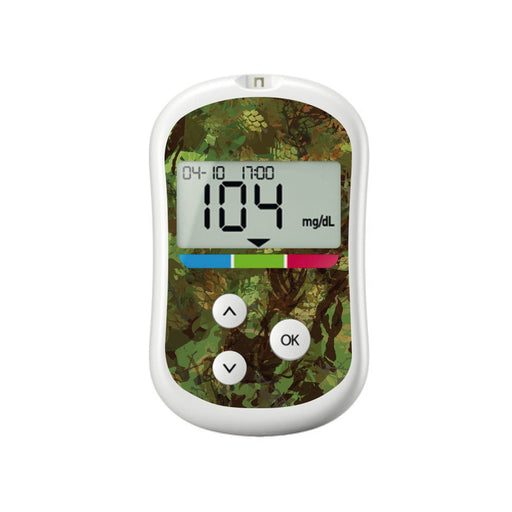 Peelz Hunting Camo OneTouch Verio Flex Glucometer Peelz/Stickers