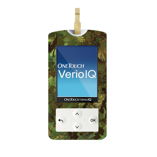 Peelz Hunting Camo OneTouch Verio IQ Glucometer Peelz/Stickers