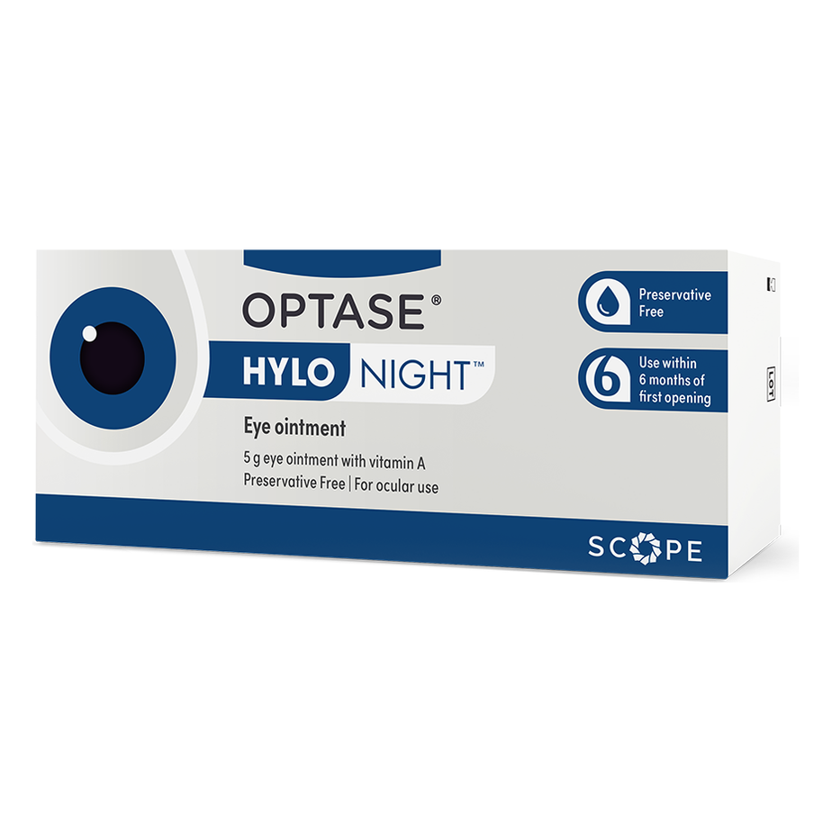 Optase Hylo Night Eye Ointment 5g — Pasteur Pharmacy