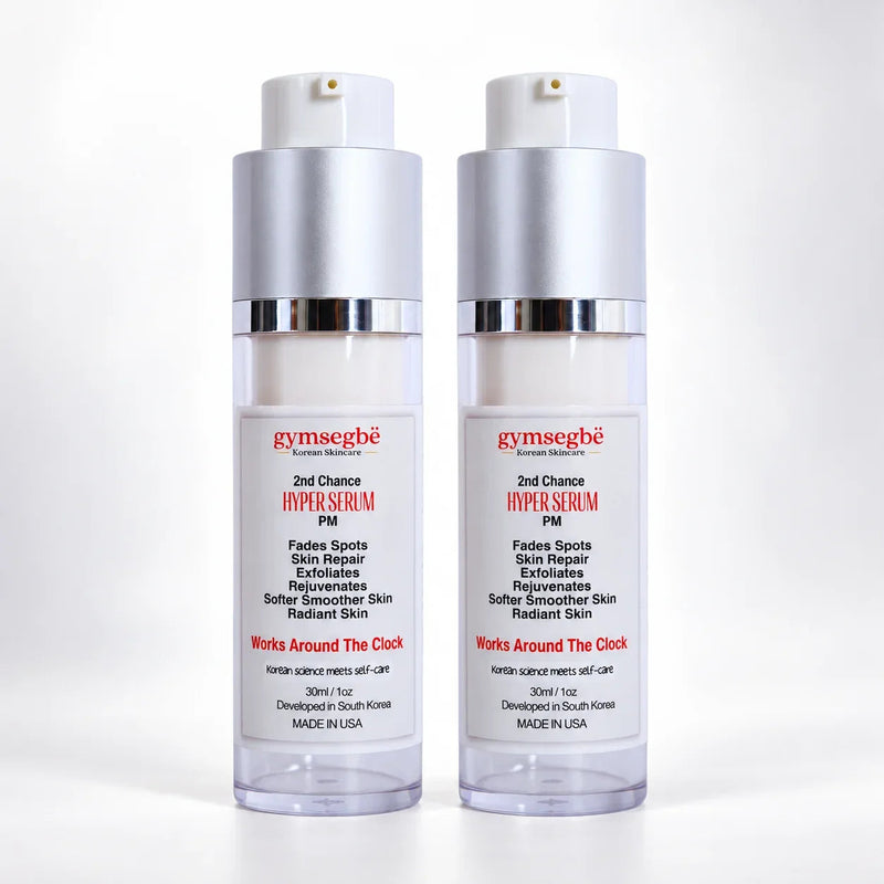 gymsegbë Second Chance Hyper Serum - PM Anti-Aging Facial White Smoke 2 Bottles Save $0.99