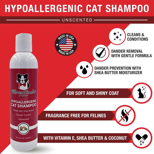Warren London - Warren London - Cat Hypoallergenic Shampoo - Unscented