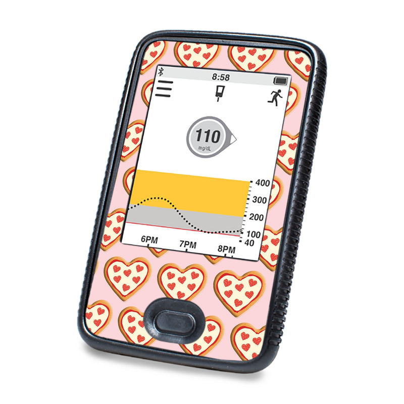 Peelz I Heart Pizza Designed for DEXCOM G6 Touchscreen Receiver Peelz/Stickers