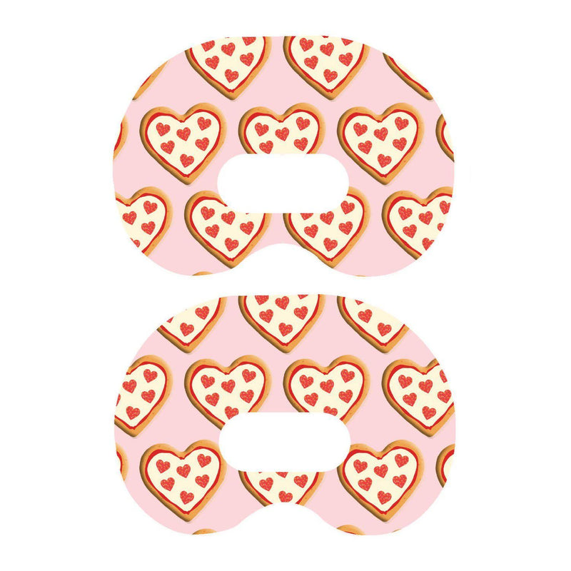Peelz I Heart Pizza Medtronic Guardian Connect Patch Tape - Pump Peelz Patch Medical Tape