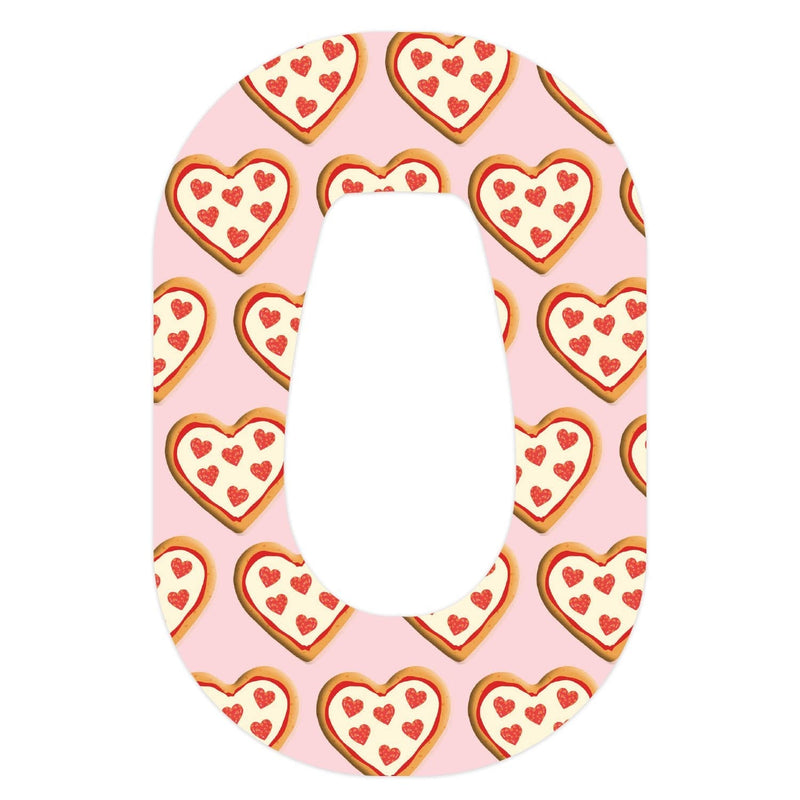 Peelz I Heart Pizza Dexcom G6 Patch Tape - Pump Peelz Patch Medical Tape