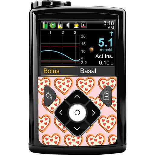 Peelz I Heart Pizza Sticker for Medtronic MiniMed 770G & 780G Peelz/Stickers