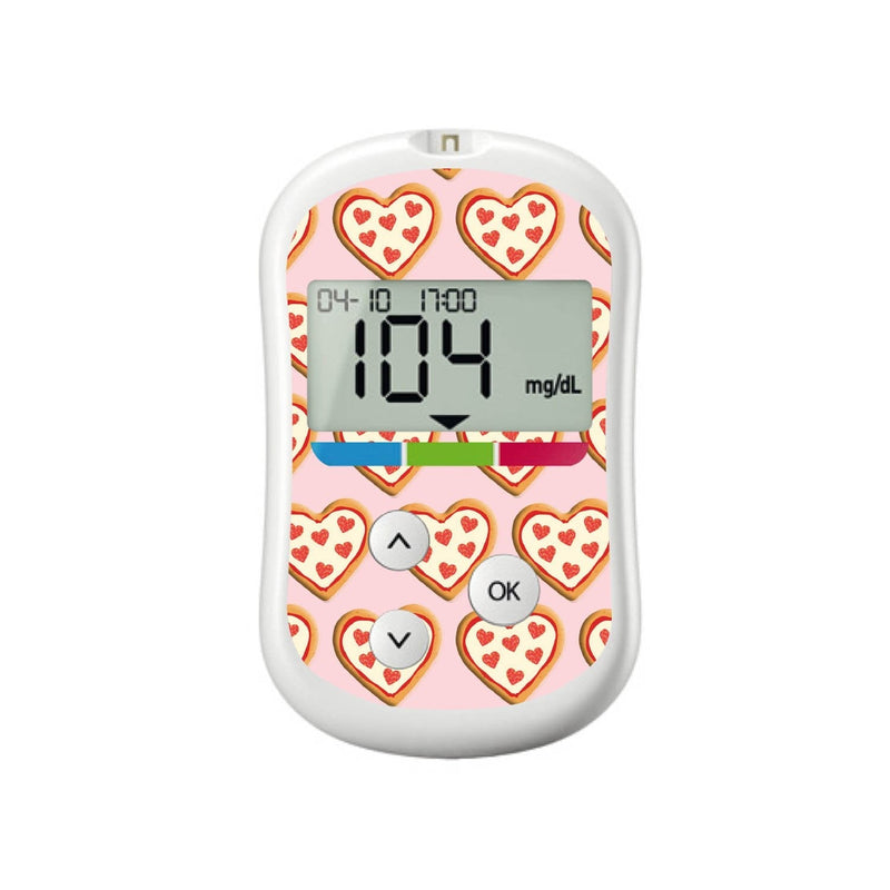 Peelz I Heart Pizza for OneTouch Verio Flex Glucometer Peelz/Stickers