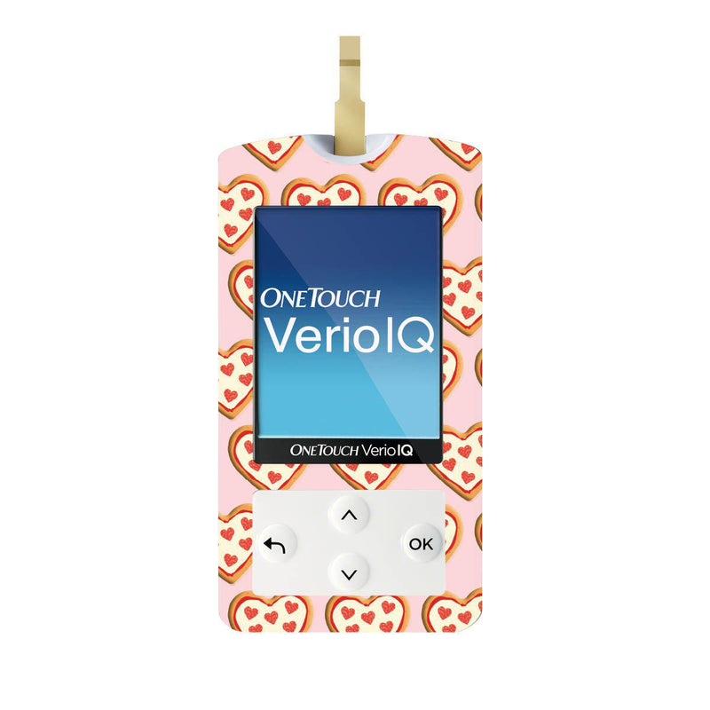 Peelz I Heart Pizza for OneTouch Verio IQ Glucometer Peelz/Stickers