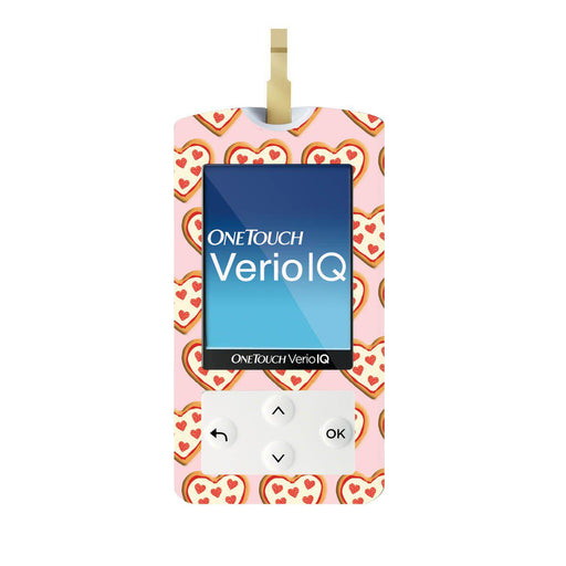 Peelz I Heart Pizza for OneTouch Verio IQ Glucometer Peelz/Stickers
