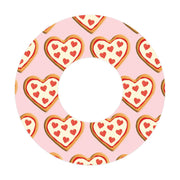 Peelz I Heart Pizza for Patch  Freestyle Libre and Universal Infusion Set Tape Patch Medical Tape