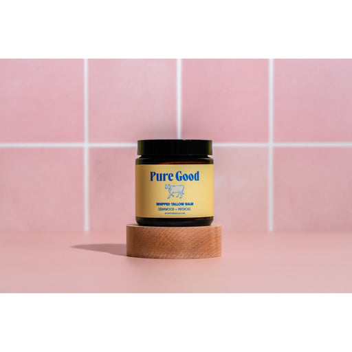 Pure Good LLC Cedarwood + Patchouli Tallow Balm - Firming & Balancing Whipped Tallow Balm