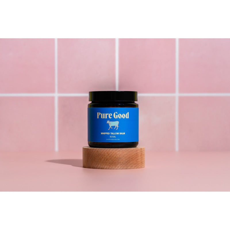 Pure Good LLC Revival Tallow Balm - For youthful looking skin Whipped Tallow Balm