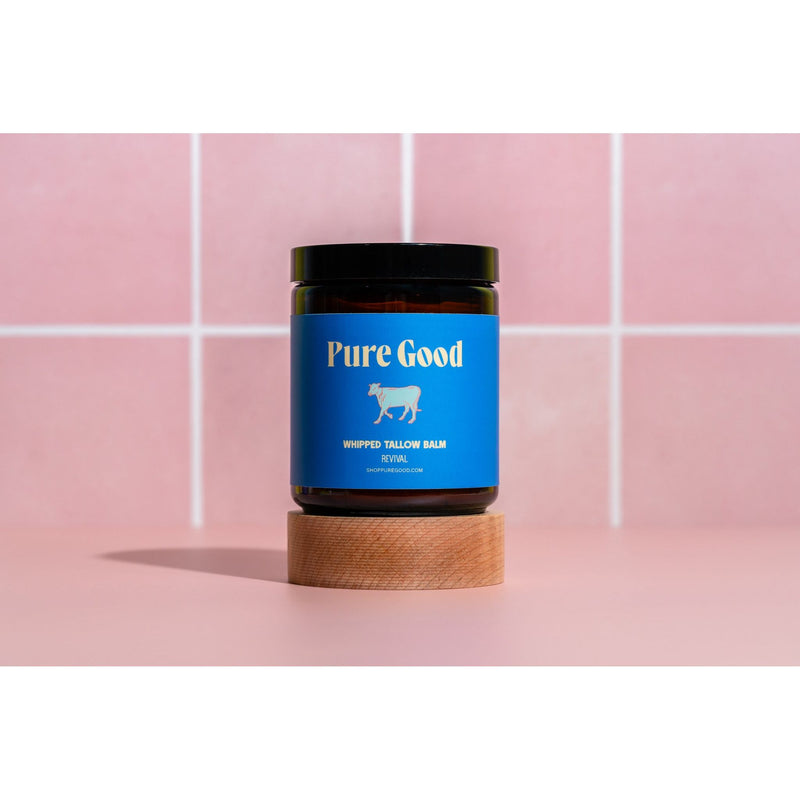 Pure Good LLC Revival Tallow Balm - For youthful looking skin Whipped Tallow Balm