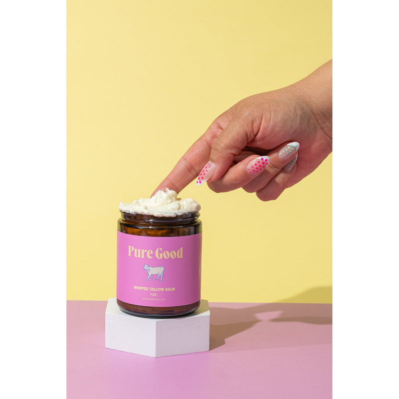 Pure Good LLC Pure Tallow Balm - Perfect for sensitive skin of all ages. Whipped Tallow Balm