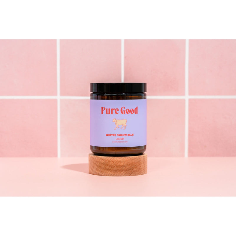 Pure Good LLC Lavender Tallow Balm - Calming & Restoring Whipped Tallow Balm