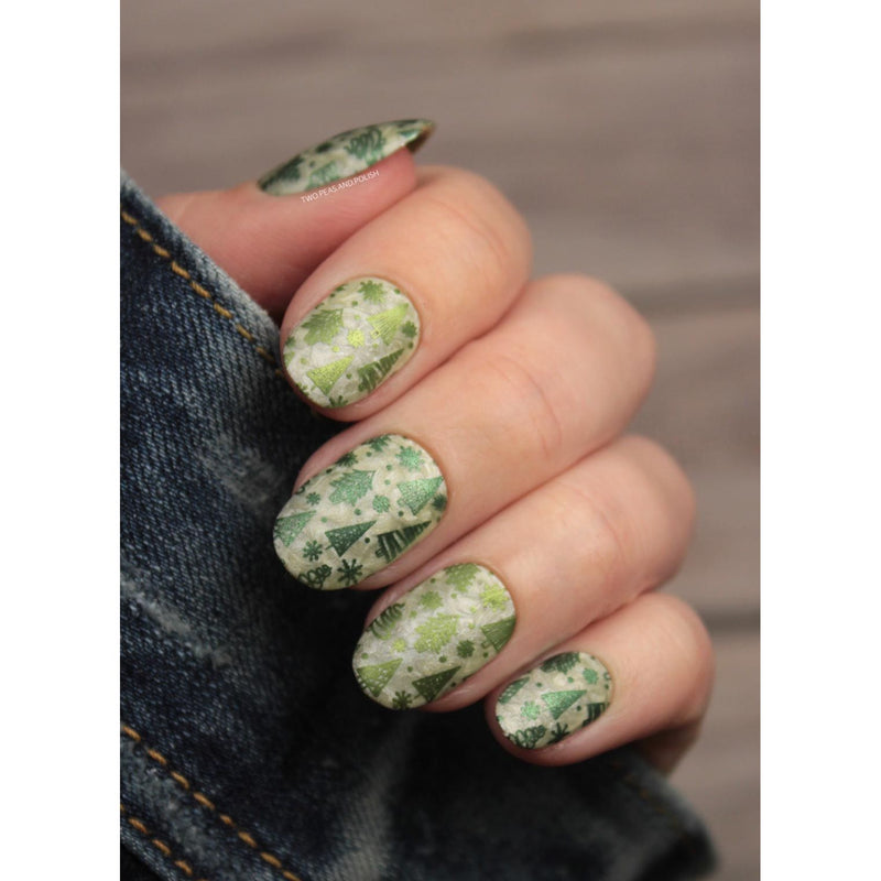 UberChic Beauty It's Beginning To Look A Lot Like Christmas (Christmas-06) Stamping Plate