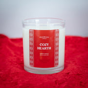 Fragrant Jewels Cozy Hearth - Candle and Bath Bomb Set Bundle (Candle & Bath Bomb)