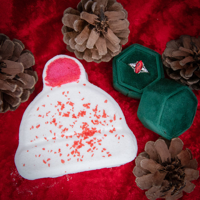 Fragrant Jewels Cozy Hearth - Candle and Bath Bomb Set Bundle (Candle & Bath Bomb)