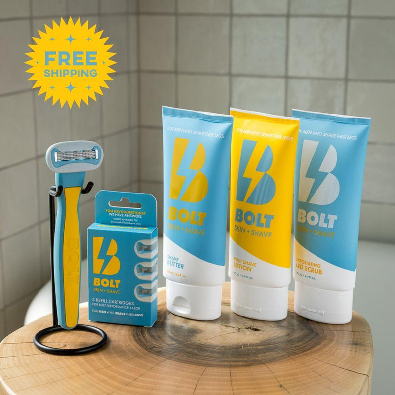 BOLT Skin + Shave Be Smooth Bundle