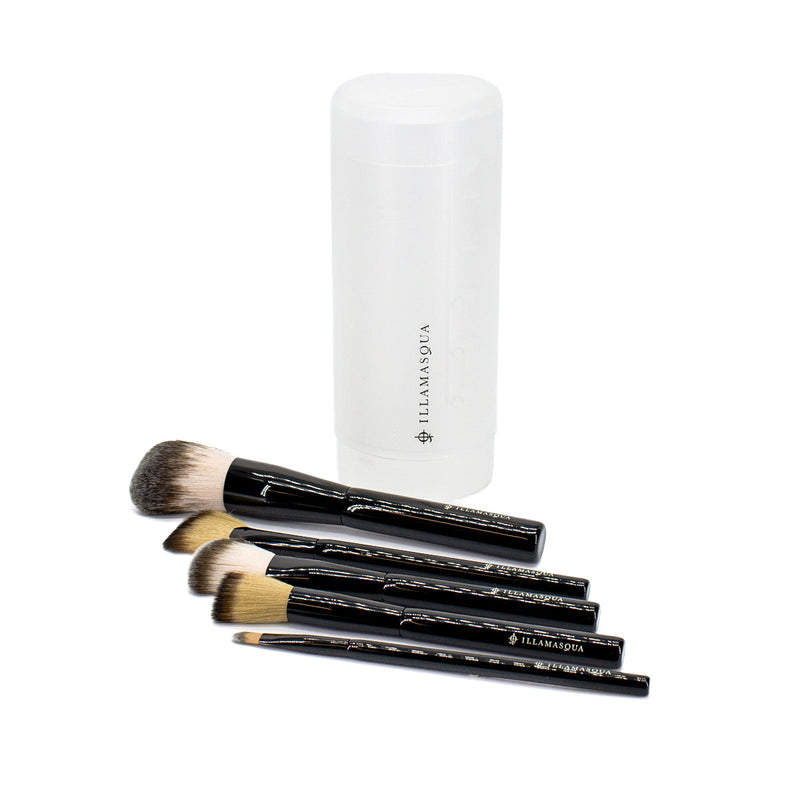 This is Beauty US ILLAMASQUA Face Make-Up Brush Kit 5 pieces - New Misc