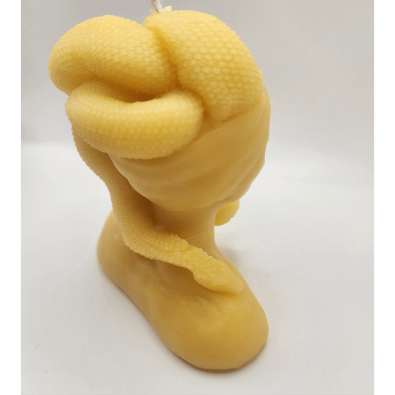 SAVAGE BEE-CHES® Medusa Beeswax Candle – 7.4 oz Miscellaneous