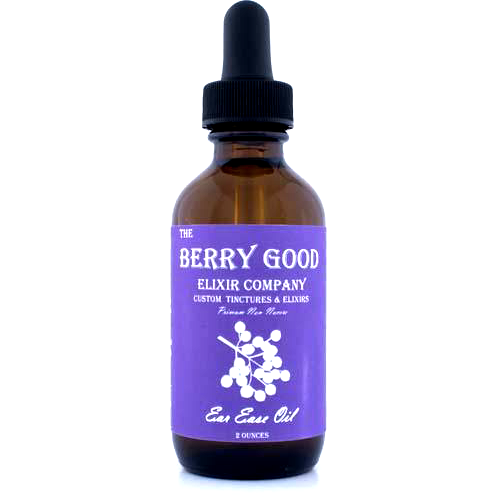 the berry good elixir company - Ear Ease Oil (safe for pets and humans) 2oz.