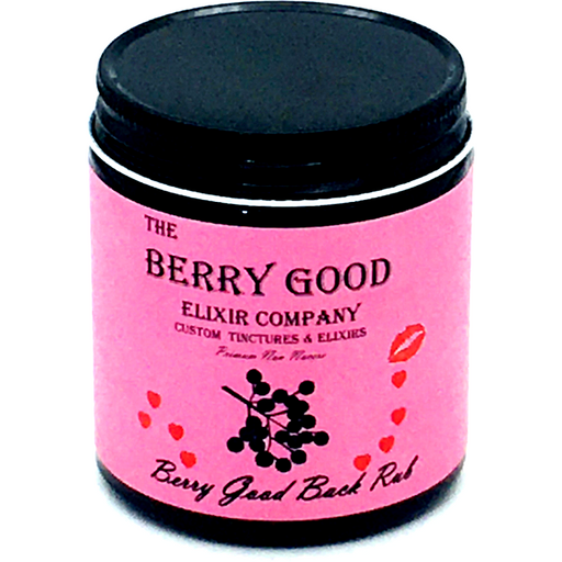 the berry good elixir company  - Berry Good Back Rub 4oz.
