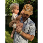 Be A Heart Tan Ora et Labora Corduroy Hat hat