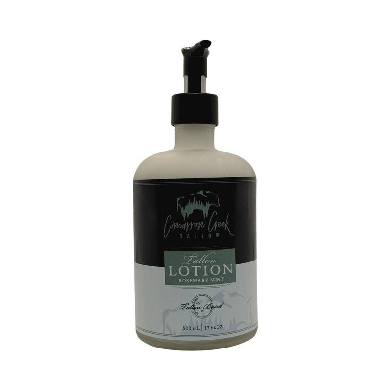Cimarron Creek Essentials Rosemary Mint Grass-Fed Beef Tallow Hand & Body Lotion 17oz Lotion & Moisturizer