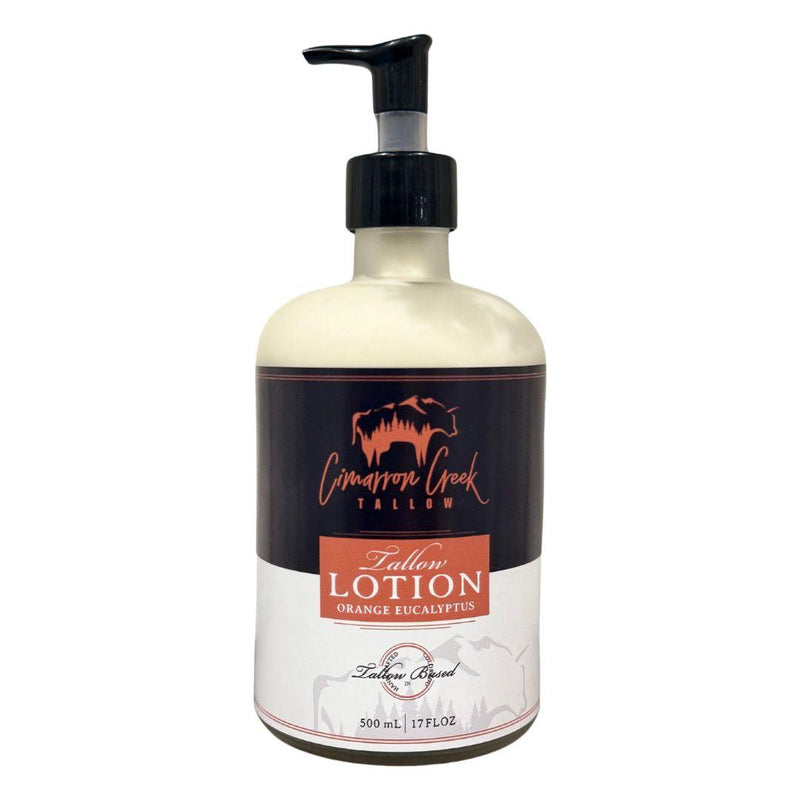 Cimarron Creek Essentials Orange Eucalyptus Grass-fed Beef Tallow Hand & Body Lotion 17oz Lotion & Moisturizer