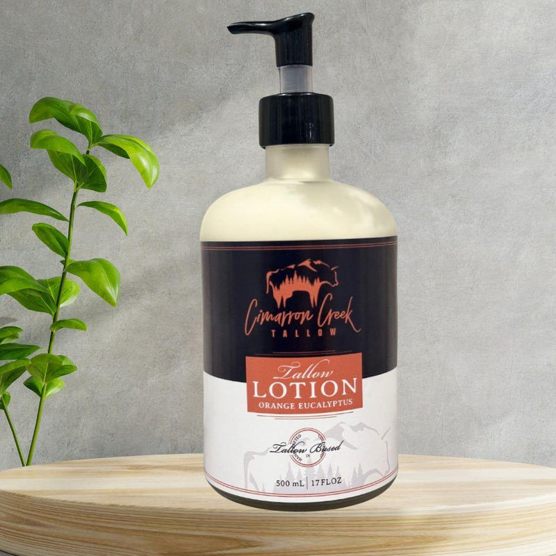 Cimarron Creek Essentials Orange Eucalyptus Grass-fed Beef Tallow Hand & Body Lotion 17oz Lotion & Moisturizer