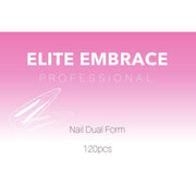 nbmsupply Elite Embrace Dual (Top) Nail Forms – Reusable Upper Forms for Nail Extensions