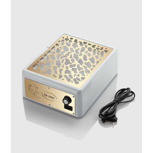 nbmsupply Air Max Panther Nail Dust Collector Gold with HEPA Filter – Professional Nail Table Vacuum Lavender ONE YEAR WARRANTY