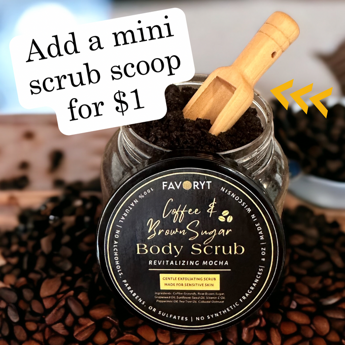 FAVORYT Coffee x Brown Sugar Body & Face Scrub