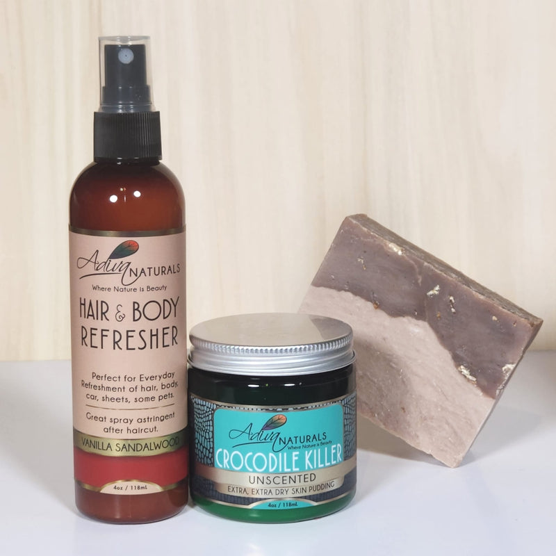 Adiva Naturals Build Your Set (Choose your Refresher & Soap) Bath Sets Light Gray Vanilla Sandalwood Refresher 4oz / Lemongrass Soap,Vanilla Sandalwood Refresher 4oz / Lavender Lemongrass Soap,Vanilla Sandalwood Refresher 4oz / Vanilla Oatmeal Soap,Freshly Squeezed Refresher 4oz / Lemongrass Soap,Freshly Squeezed Refresher 4oz / Lavend