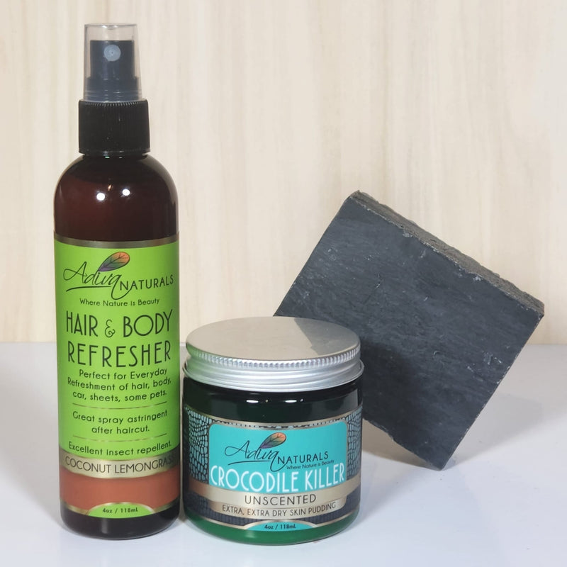 Adiva Naturals Build Your Set (Choose your Refresher & Soap) Bath Sets Light Gray Vanilla Sandalwood Refresher 4oz / Lemongrass Soap,Vanilla Sandalwood Refresher 4oz / Lavender Lemongrass Soap,Vanilla Sandalwood Refresher 4oz / Vanilla Oatmeal Soap,Freshly Squeezed Refresher 4oz / Lemongrass Soap,Freshly Squeezed Refresher 4oz / Lavend