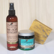 Adiva Naturals Build Your Set (Choose your Refresher & Soap) Bath Sets Light Gray Vanilla Sandalwood Refresher 4oz / Lavender Lemongrass Soap