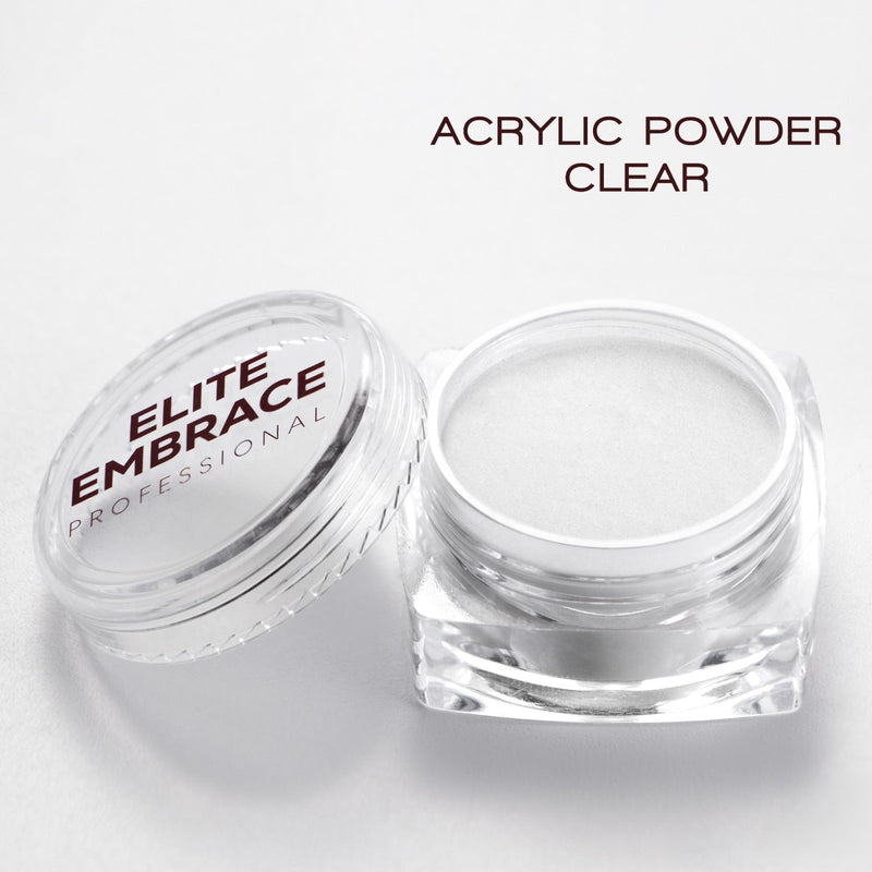 nbmsupply ELITE EMBRACE Professional Acrylic Powder Clear 5g